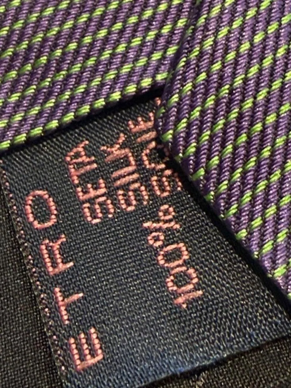 Etro Silk Tie Blue Green Orange White Diagonal Stripes